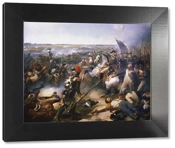 Battle of Fleurus, 16 June 1794 (19th century). Artist: Jean-Baptiste Mauzaisse