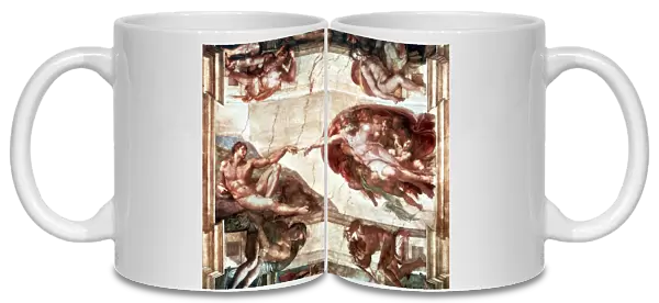 Creation of Adam, 1508-1512. Artist: Michelangelo Buonarroti