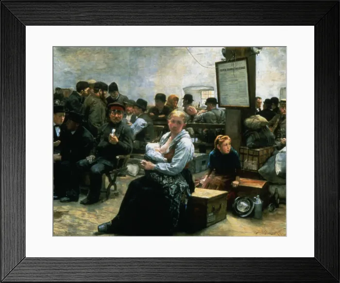 Framed Print : The Promised Land, c1880-1908. Artist: Charles Frederic Ulrich Framed Print : The Promised Land, c1880-1908. Artist: Charles Frederic Ulrich