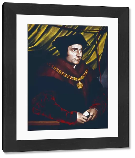 Thomas More, English statesman, scholar and saint, c1527. Artist: Hans Holbein the Younger