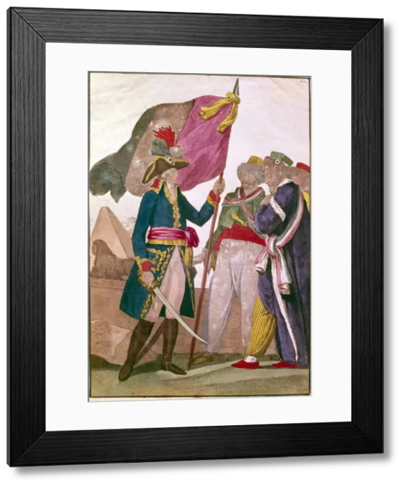 Framed Print : Napoleon in Egypt, 1799 Framed Print : Napoleon in Egypt, 1799