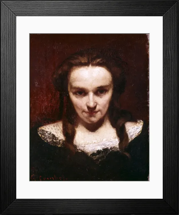 Framed Print : The Clairvoyant, c1839-1877. Artist: Gustave Courbet Framed Print : The Clairvoyant, c1839-1877. Artist: Gustave Courbet