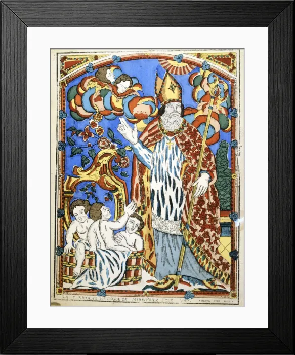 Framed Print : St Nicholas, 19th century Framed Print : St Nicholas, 19th century