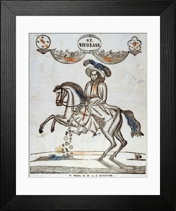 Framed Print : St Nicholas, 19th century Framed Print : St Nicholas, 19th century