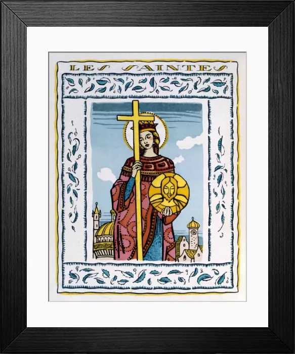 Framed Print : St Helena, 1922. Artist: Auguste Henri Thomas Framed Print : St Helena, 1922. Artist: Auguste Henri Thomas