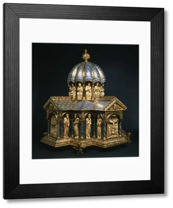 Framed Print : Eltenberg Reliquary, c1150 Framed Print : Eltenberg Reliquary, c1150