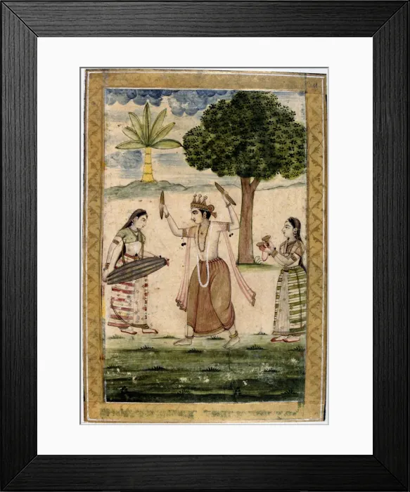 Framed Print : Megha Raga (rainy season), 19th century Framed Print : Megha Raga (rainy season), 19th century