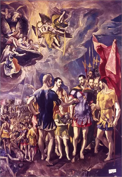 The Martyrdom of St Maurice, 286 (c1580-1581). Artist: El Greco