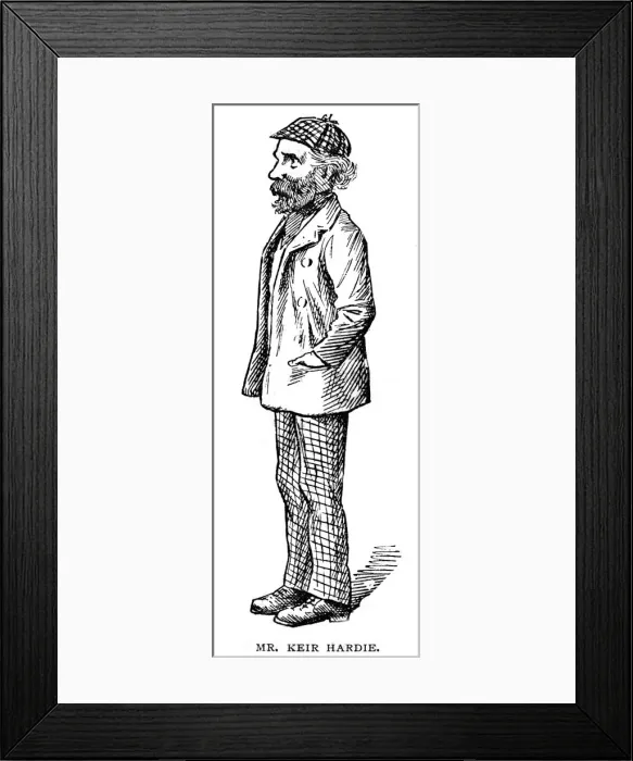 Framed Print : (James) Keir Hardie, Scottish-born British trade unionist and Labour politician, 1903 Framed Print : (James) Keir Hardie, Scottish-born British trade unionist and Labour politician, 1903