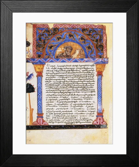 Framed Print : St Eusebius, 13th century Framed Print : St Eusebius, 13th century