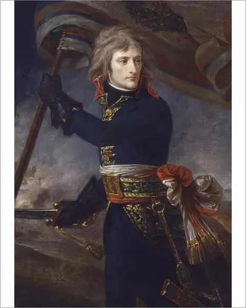 General Bonaparte at Arcole, 17 November 1796, (c1797). Artist: Antoine-Jean Gros