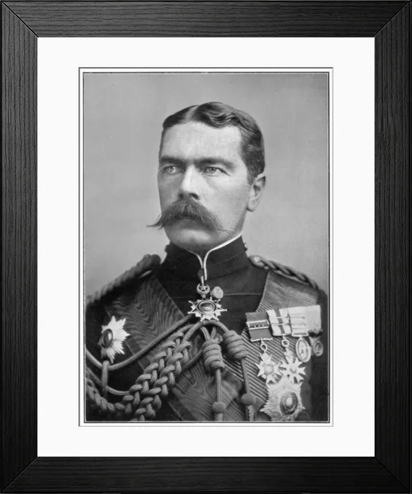 Framed Print : Kitchener of Khartoum in dress uniform, c 1900s Framed Print : Kitchener of Khartoum in dress uniform, c 1900s