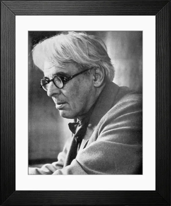 Framed Print : William Butler Yeats, Irish poet and playwright, c1930s Framed Print : William Butler Yeats, Irish poet and playwright, c1930s
