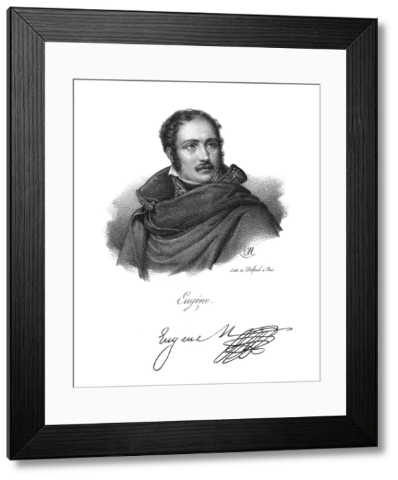 Framed Print : Eugene de Beauharnais, (c1820s). Creator: Charles Maurin Framed Print : Eugene de Beauharnais, (c1820s). Creator: Charles Maurin