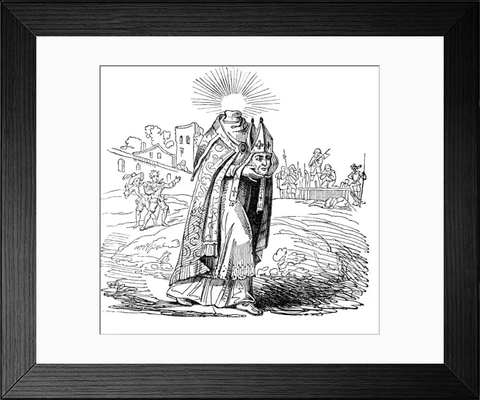 Framed Print : St Denis, Patron Saint of France, 1826 Framed Print : St Denis, Patron Saint of France, 1826