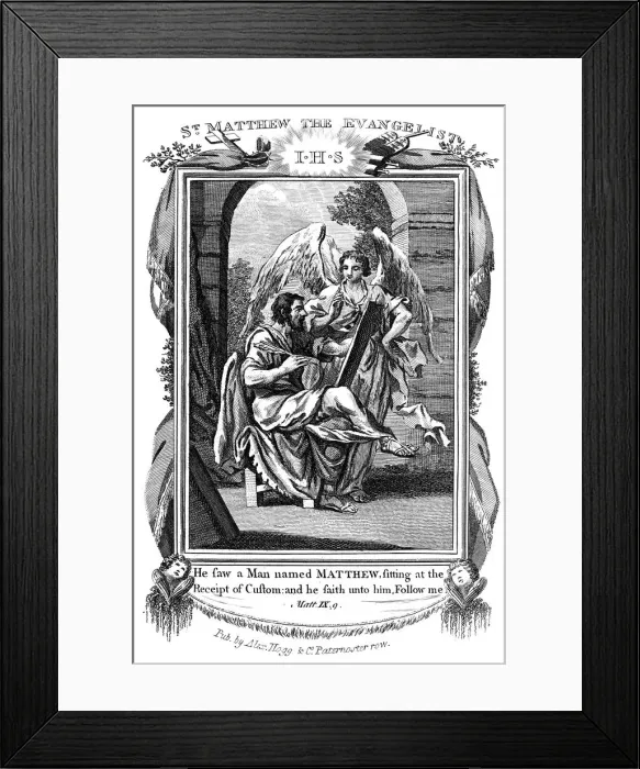 Framed Print : St Matthew the Evangelist, c1808 Framed Print : St Matthew the Evangelist, c1808