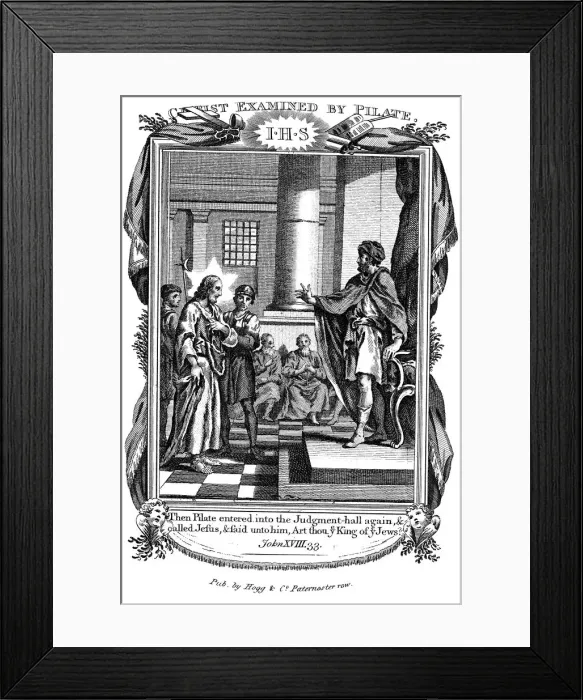 Framed Print : Christ Examined by Pilate, c1808 Framed Print : Christ Examined by Pilate, c1808