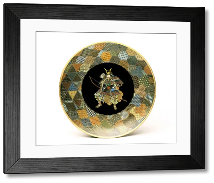 Framed Print : Japanese plate, 1850-1875 Framed Print : Japanese plate, 1850-1875