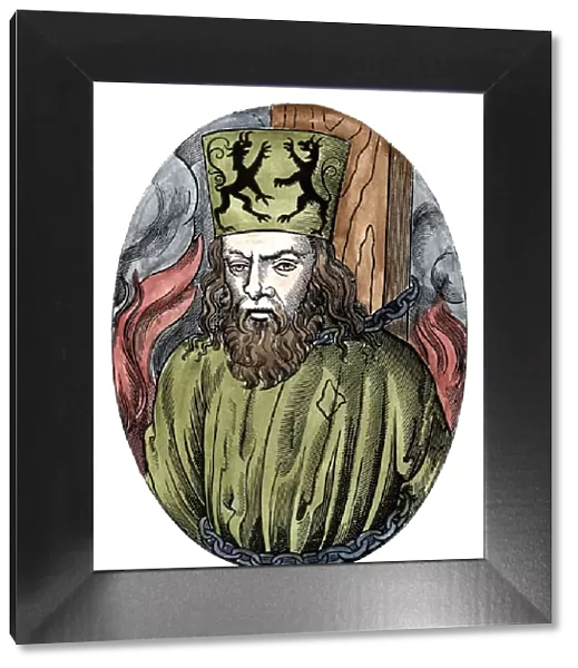 Jan Hus, Bohemian religious reformer and theologian, 1493
