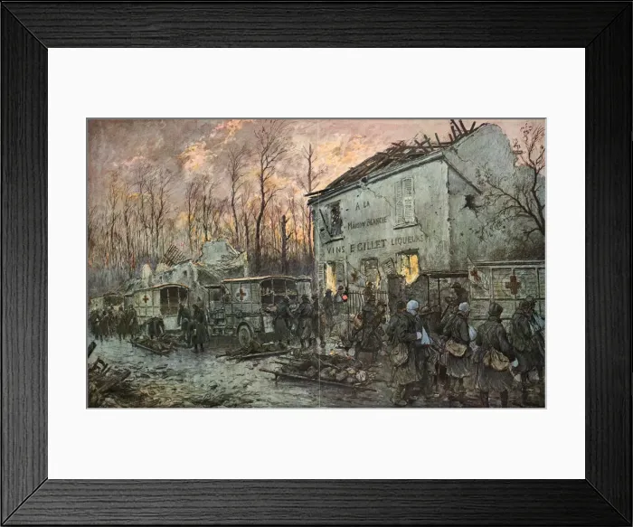 Framed Print : L Automobile Pendant la Guerre, France World War I, 1914-1918 Framed Print : L Automobile Pendant la Guerre, France World War I, 1914-1918