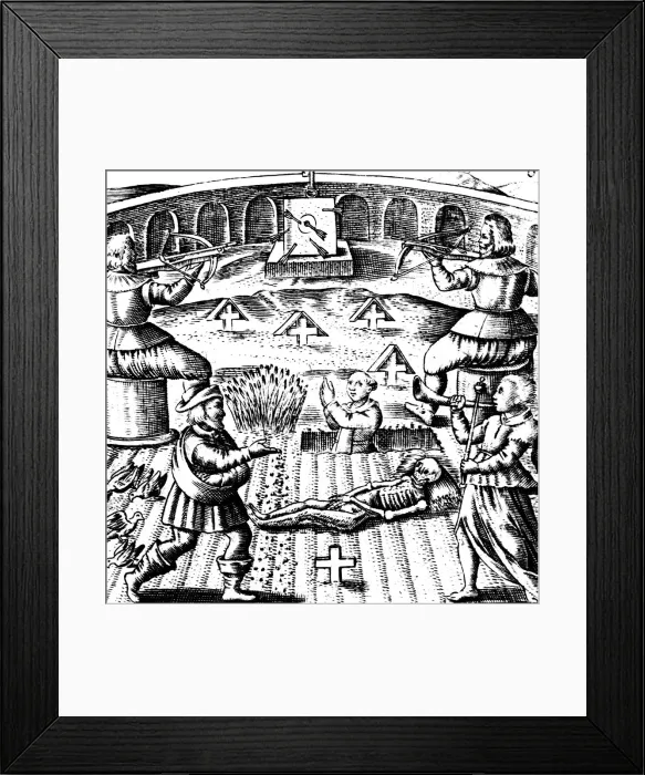 Framed Print : The Eighth Key of Basil Valentine, legendary 15th century German monk, 1651 Framed Print : The Eighth Key of Basil Valentine, legendary 15th century German monk, 1651