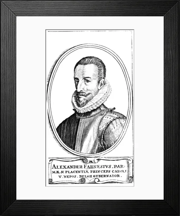 Framed Print : Alessandro Farnese, 3rd Duke of Parma, c1585-1637 Framed Print : Alessandro Farnese, 3rd Duke of Parma, c1585-1637