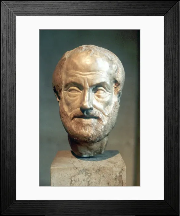 Framed Print : Aristotle (384-322 BC), Ancient Greek philosopher and scientist Framed Print : Aristotle (384-322 BC), Ancient Greek philosopher and scientist