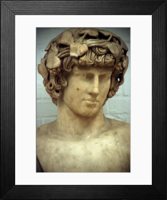 Framed Print : Antinous (d122), Bithynian youth, favourite and companion of the Roman emperor Hadrian Framed Print : Antinous (d122), Bithynian youth, favourite and companion of the Roman emperor Hadrian