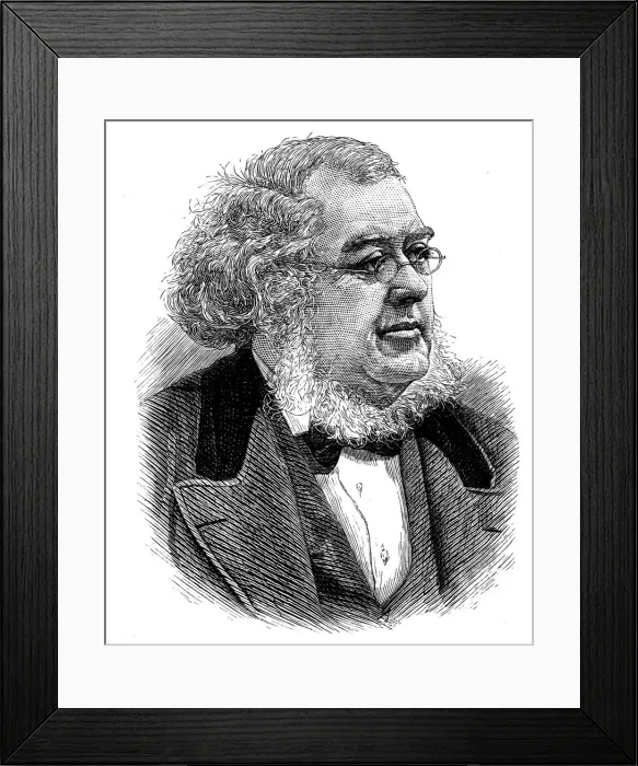 Framed Print : Peter Christian Asbjornsen (1812-1885), Norwegian folklorist and naturalist Framed Print : Peter Christian Asbjornsen (1812-1885), Norwegian folklorist and naturalist