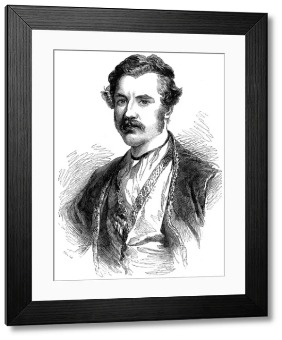 Framed Print : Austen Henry Layard (1817-1894), British archaeologist, poltician and diplomat, 1851 Framed Print : Austen Henry Layard (1817-1894), British archaeologist, poltician and diplomat, 1851