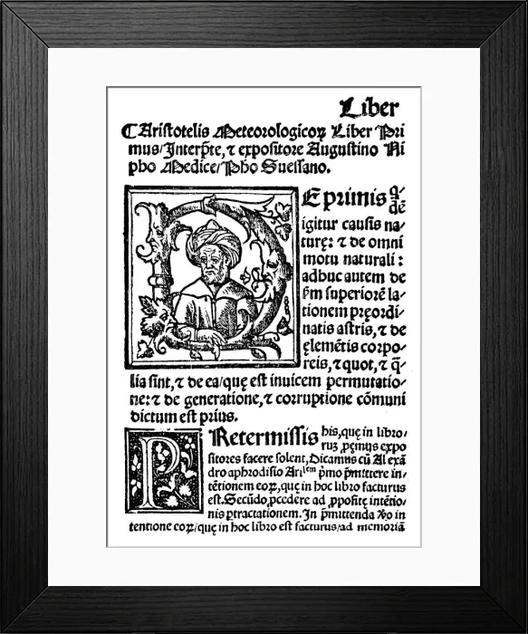 Framed Print : Aristotle (384-322 BC), Ancient Greek philosopher and scientist, 1531 Framed Print : Aristotle (384-322 BC), Ancient Greek philosopher and scientist, 1531
