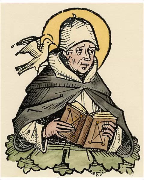St Thomas Aquinas, 13th century Italian philosopher and theologian
