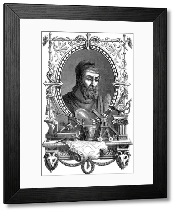 Framed Print : Archimedes (c287-212 BC), Ancient Greek mathematician and inventor, 1866 Framed Print : Archimedes (c287-212 BC), Ancient Greek mathematician and inventor, 1866
