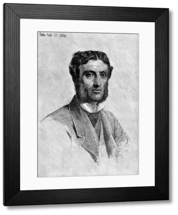 Framed Print : Matthew Arnold (1822-1888), British poet, critic and educationalist, 1881 Framed Print : Matthew Arnold (1822-1888), British poet, critic and educationalist, 1881