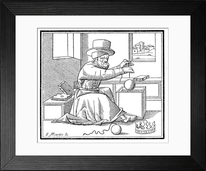 Framed Print : Archimedes (c287-212 BC), Ancient Greek mathematician and inventor, 1866 Framed Print : Archimedes (c287-212 BC), Ancient Greek mathematician and inventor, 1866