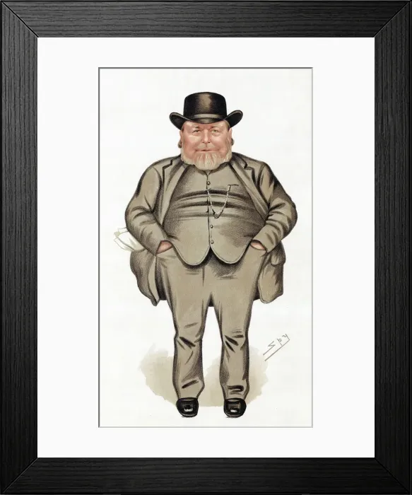 Framed Print : Joseph Arch (1826-1919), English agricultural worker, trade unionist and politician, 1886. Artist: Spy Framed Print : Joseph Arch (1826-1919), English agricultural worker, trade unionist and politician, 1886. Artist: Spy
