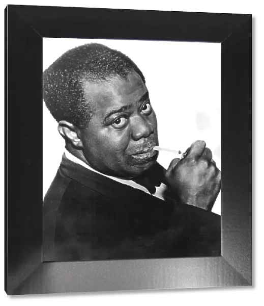 Louis Satchmo Armstrong (c1898-1971), American jazz trumpeter and singer
