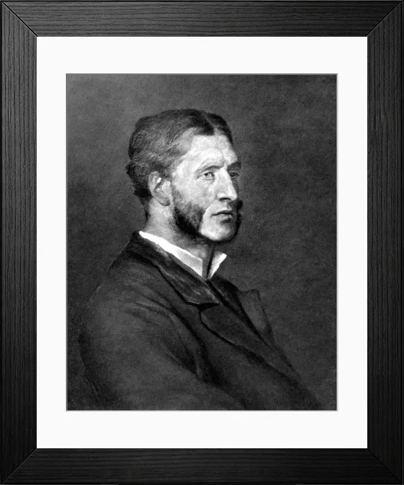 Framed Print : Matthew Arnold (1822-1888), British poet, critic and educationalist, c1880 Framed Print : Matthew Arnold (1822-1888), British poet, critic and educationalist, c1880