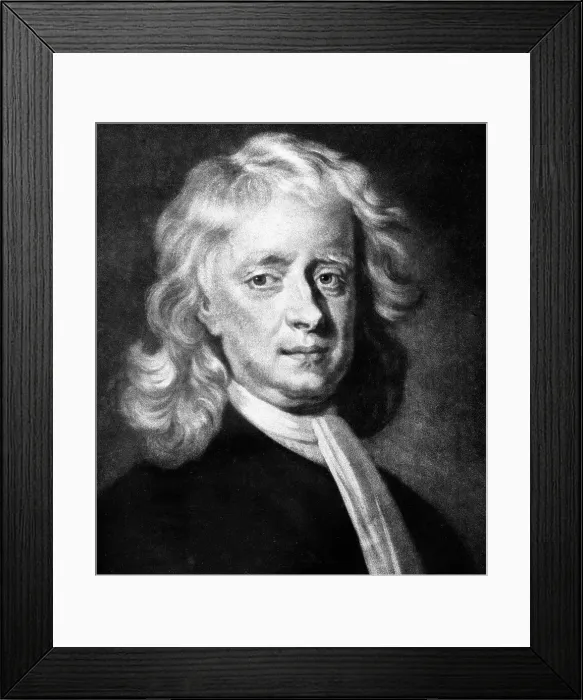 Framed Print : Isaac Newton (1642-1727), English mathematician, astronomer and physicist Framed Print : Isaac Newton (1642-1727), English mathematician, astronomer and physicist