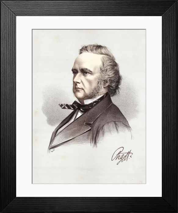 Framed Print : George Douglas Campbell, 8th Duke of Argyll, Scottish Whig politician and scientist, c1880