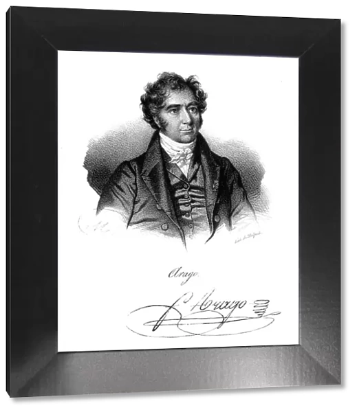 Dominique Francois Jean Arago (1786-1853), French astronomer, physicist and politician, c1820. Artist: Delpech