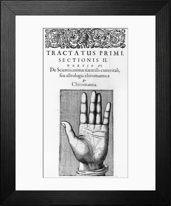 Framed Print : Chiromancy, 1617-1619 Framed Print : Chiromancy, 1617-1619