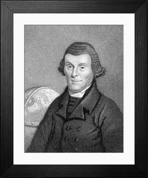 Framed Print : Henry Andrews, English astronomical calculator, author of Moores Almanack, c1800 Framed Print : Henry Andrews, English astronomical calculator, author of Moores Almanack, c1800