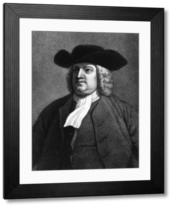 Framed Print : William Penn, English member of the Society of Friends, popularly known as Quakers, 1837 Framed Print : William Penn, English member of the Society of Friends, popularly known as Quakers, 1837
