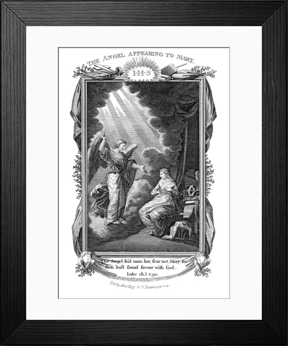 Framed Print : The Annunciation, c1808 Framed Print : The Annunciation, c1808