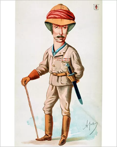 Viscount Wolsley, British soldier, 1874. Artist: Carlo Pellegrini