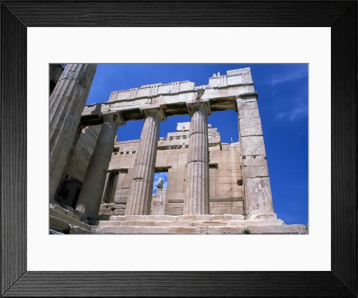 Framed Print : Entrance to the Acropolis, Athens, 5th century BC Framed Print : Entrance to the Acropolis, Athens, 5th century BC