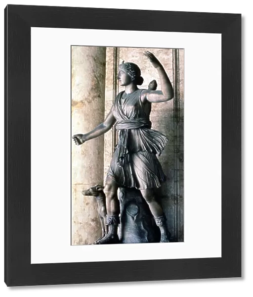 Statue of Artemis, Greek goddess of hunting, woodlands and fertility