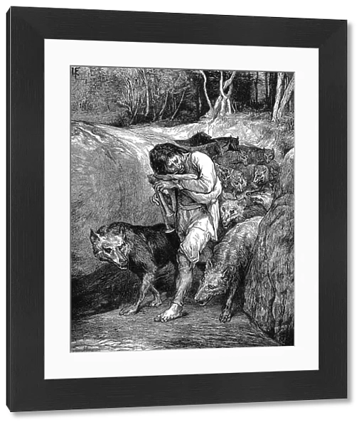 The Wolf-Charmer, 1881. Artist: John Le Farge