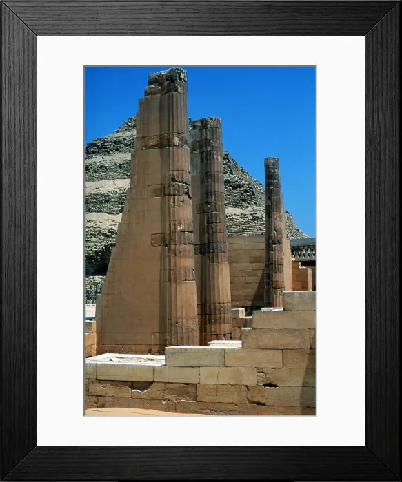 Framed Print : Step Pyramid of King Djoser (Zozer), Saqqara, Egypt, 3rd Dynasty, c2613 BC Framed Print : Step Pyramid of King Djoser (Zozer), Saqqara, Egypt, 3rd Dynasty, c2613 BC